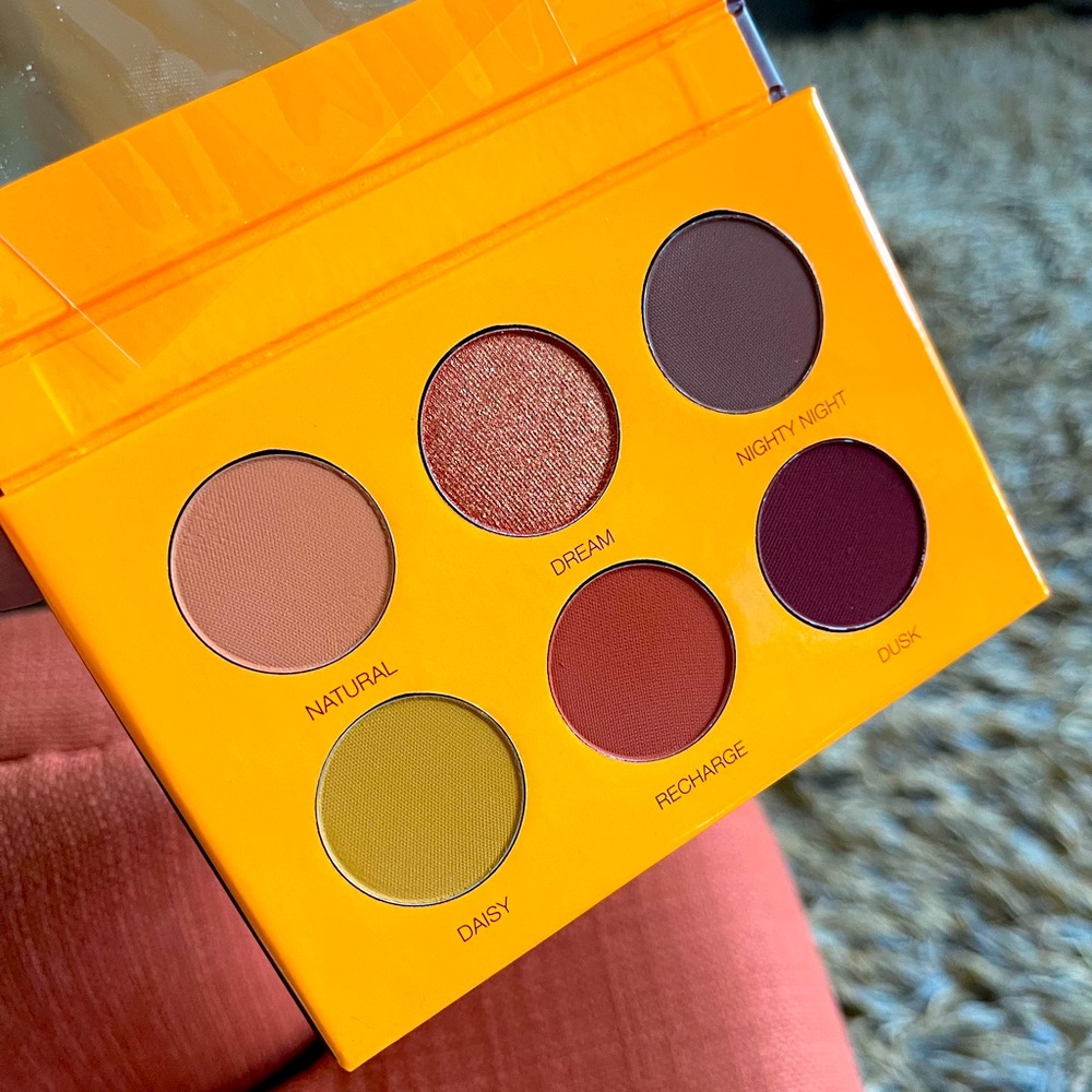 NIB - COLOR RAINE eyeshadow palette in Beauty Rust